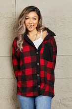 Load image into Gallery viewer, Heimish Make It Last Contrast Plaid Shacket