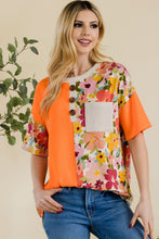 Load image into Gallery viewer, Celeste Floral Short Sleeve T-Shirt