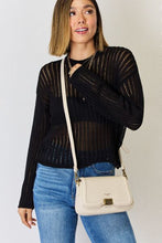 Load image into Gallery viewer, David Jones PU Leather Crossbody Bag