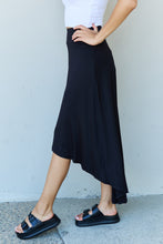 Load image into Gallery viewer, Ninexis First Choice High Waisted Flare Maxi Skirt in Black