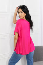 Load image into Gallery viewer, Yelete Full Size More Than Words Flutter Sleeve Top