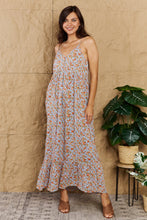 Load image into Gallery viewer, HEYSON Take Your Chances Floral Halter Neck Maxi Dress