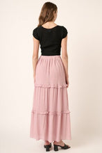Load image into Gallery viewer, Mittoshop Drawstring High Waist Frill Skirt