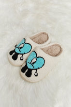 Load image into Gallery viewer, Melody Love Heart Print Plush Slippers