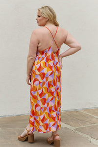 And The Why Printed Sleeveless Maxi Dress