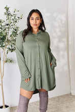 Load image into Gallery viewer, Celeste Button Down Shirt Dress