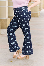 Load image into Gallery viewer, Judy Blue Janelle High Waist Star Print Flare Jeans