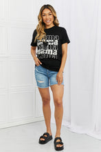 Load image into Gallery viewer, mineB I Got It From My Mama Graphic Tee in Black