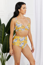 Load image into Gallery viewer, Marina West Swim Take A Dip Twist High-Rise Bikini in Mustard