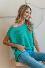 Load image into Gallery viewer, Sew In Love Ribbed Round Neck Sweater Vest