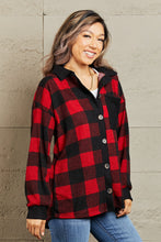 Load image into Gallery viewer, Heimish Make It Last Contrast Plaid Shacket