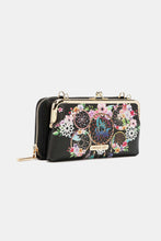 Load image into Gallery viewer, Nicole Lee USA Signature Kiss Lock Crossbody Wallet