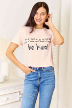 Load image into Gallery viewer, Simply Love Slogan Graphic Cuffed T-Shirt