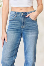 Load image into Gallery viewer, RISEN  High Waist Straight Jeans