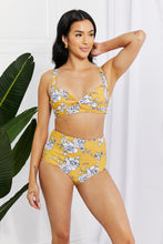 Load image into Gallery viewer, Marina West Swim Take A Dip Twist High-Rise Bikini in Mustard