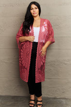Load image into Gallery viewer, Justin Taylor Legacy Lace Duster Kimono