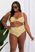 Load image into Gallery viewer, Marina West Swim Take A Dip Twist High-Rise Bikini in Mustard