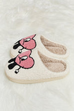 Load image into Gallery viewer, Melody Love Heart Print Plush Slippers