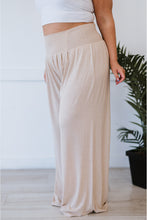 Load image into Gallery viewer, Zenana Easy Breezy Palazzo Pants in Beige