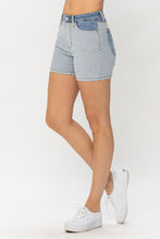 Load image into Gallery viewer, Judy Blue Color Block Denim Shorts