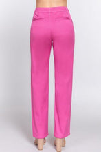 Load image into Gallery viewer, ACTIVE BASIC High Waist Straight Twill Pants