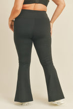 Load image into Gallery viewer, Kimberly C Slit Flare Leg Pants in Black