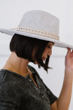 Load image into Gallery viewer, Fame Trendsetter Braided Strap Felt Fedora