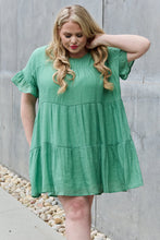 Load image into Gallery viewer, HEYSON Sweet As Can Be Textured Woven Babydoll Dress