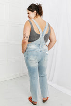Load image into Gallery viewer, Judy Blue Melina Distressed Straight Leg Overalls