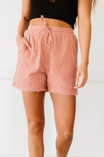 Load image into Gallery viewer, Cotton Bleu Summer Heat Frayed Shorts