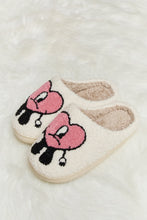 Load image into Gallery viewer, Melody Love Heart Print Plush Slippers