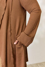Load image into Gallery viewer, Culture Code Open Front Long Sleeve Cardigan