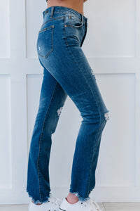 RISEN Traveler High-Waisted Straight Jeans