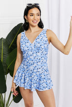 Load image into Gallery viewer, Marina West Swim Clear Waters Swim Dress in Blue