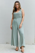 Load image into Gallery viewer, HEYSON Watch Me Crochet Detail Jumpsuit
