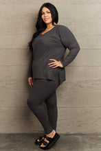 Load image into Gallery viewer, Zenana Lazy Days Long Sleeve and Leggings Set