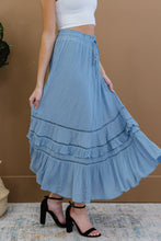 Load image into Gallery viewer, Doe &amp; Rae First Sight Tiered Maxi Skirt