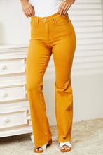 Load image into Gallery viewer, Judy Blue High Waist Tummy Control Garment Dyed Flare Jeans