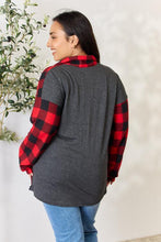 Load image into Gallery viewer, Heimish Plaid Button Down Shacket