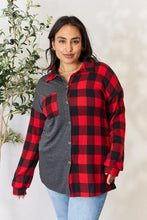 Load image into Gallery viewer, Heimish Plaid Button Down Shacket