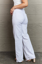 Load image into Gallery viewer, RISEN Raelene High Waist Wide Leg Jeans in White