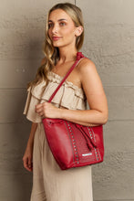 Load image into Gallery viewer, Nicole Lee USA Amy Studded Bucket Bag