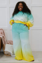 Load image into Gallery viewer, Zenana Hello Summer Ombre Wide Leg Sweat Pants