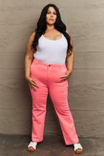 Load image into Gallery viewer, RISEN Kenya High Waist Side Twill Straight Jeans