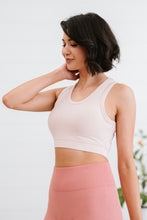 Load image into Gallery viewer, HYFVE Simplest of Things Cropped Tank in Pastel Pink