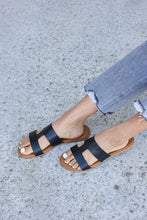 Load image into Gallery viewer, Forever Link Cutout Open Toe Flat Sandals