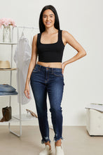 Load image into Gallery viewer, Judy Blue Beatrice Destroyed Hem Slim Fit Jeans