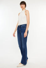 Load image into Gallery viewer, Kancan Cat&#39;s Whiskers Raw Hem Flare Jeans