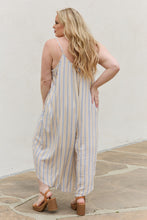 Load image into Gallery viewer, HEYSON Multi Colored Striped Jumpsuit with Pockets
