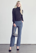 Load image into Gallery viewer, Jade By Jane Center Seam Straight Leg Pants in Denim
